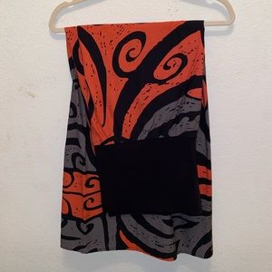 Rix Hawaiian Print Skirt.